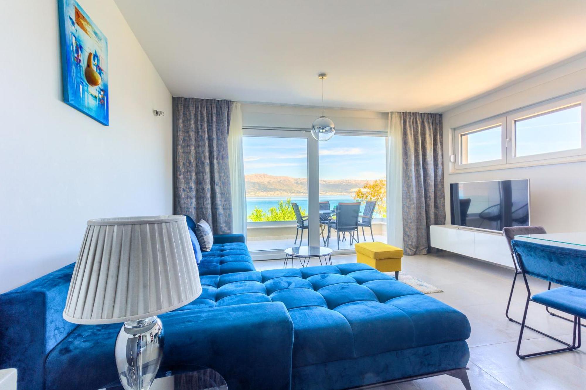 Luxury seafront villa A&D Slatine Extérieur photo