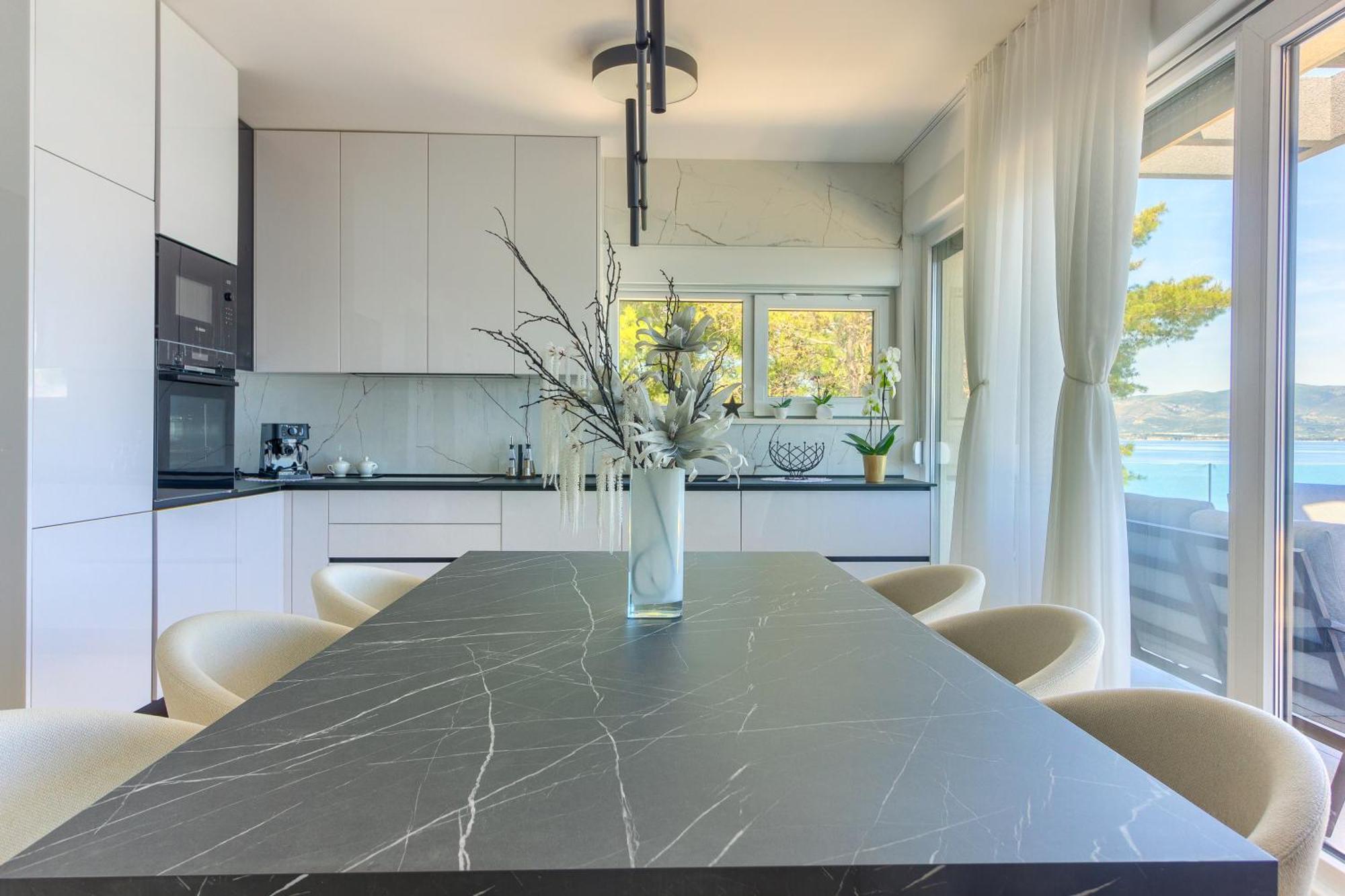 Luxury seafront villa A&D Slatine Extérieur photo