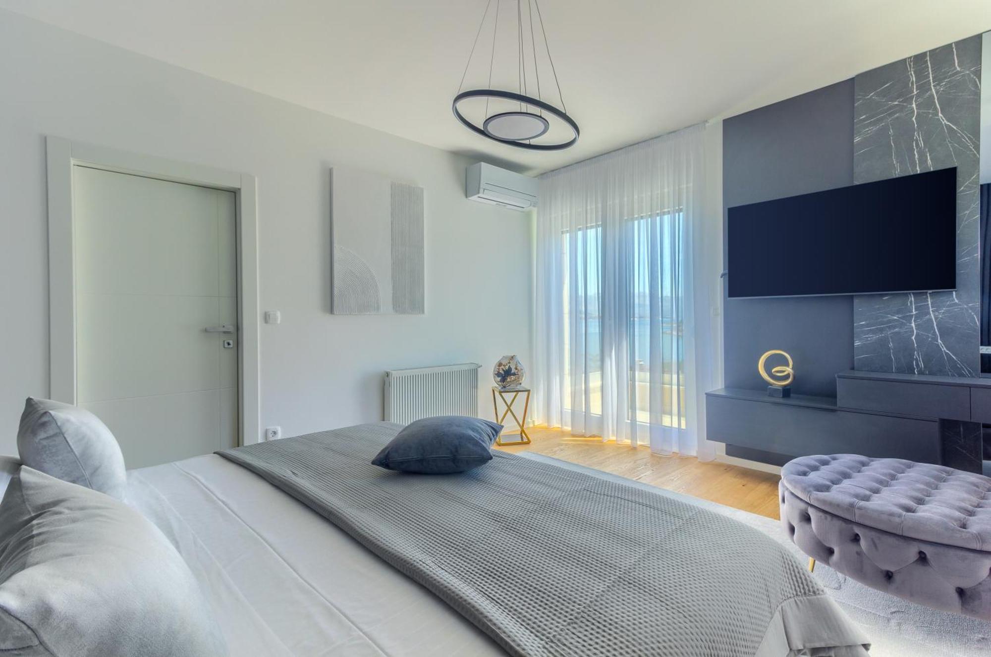 Luxury seafront villa A&D Slatine Chambre photo